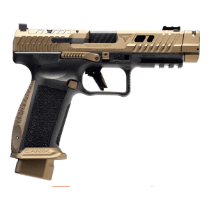 Canik TTI Combat 9mm Striker Fired Semi-Auto Pistol - 4.6"" - Bronze Cerakote - 21rd