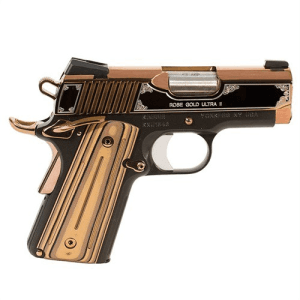 Kimber Rose Gold Ultra Ii 1911 45 Acp 3" 7rd Pistol - Pvd Coating