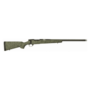 Howa Model 1500 6.5 Creedmoor 24" 5rd Bolt Rifle W/ Carbon Fiber Threaded Barrel - Green / Black