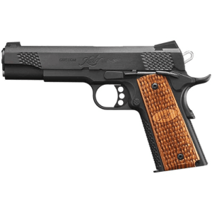 Kimber Raptor Ii 1911 45acp 5" 8rd Pistol - Black / Zebrawood - Ca Compliant