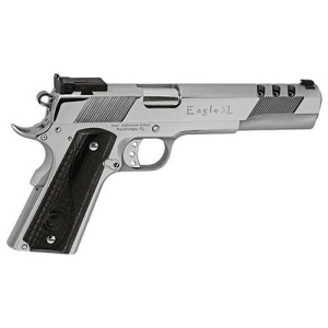 Iver Johnson 1911-A1 Eagle Xl Ported 45acp 6" 8rd Pistol - Chrome | Walnut
