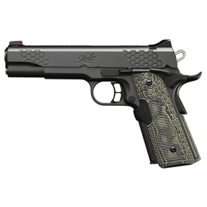 Kimber Khx Custom 1911 45acp 5" 8rd Pistol W/ Laser Grips - Black / G10