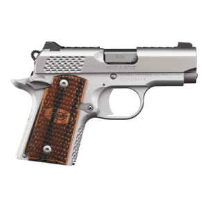 Kimber Micro 9 Raptor 9mm 3.15" 6rd Semi-Auto Pistol - Stainless / Zebrawood