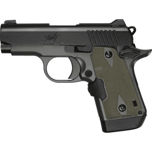 Kimber Micro 9mm 3.15" 7+1 Pistol W/ Crimson Trace Lasergrips (Red) - Woodland Green
