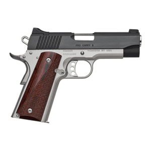 Kimber Pro Carry Ii 1911 45acp 4" 7rd Pistol - Two-Tone W/ Rosewood Grips
