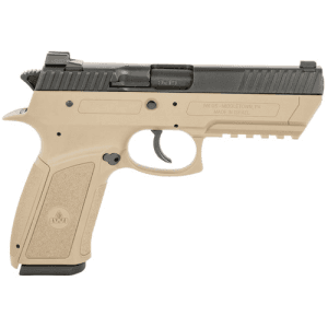 Israel Weapon Industries Iwi Jericho 9mm 4.4" 17rd Pistol W/ Manual Thumb Safety - Black / Fde