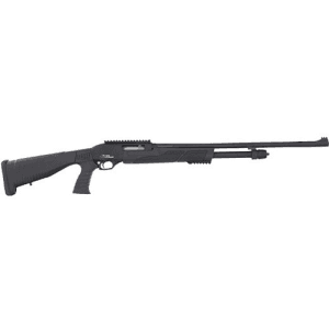 Iver Johnson Pas20 Deer 20 Gauge 3" 24" 3rd Pump Shotgun | Black Synthetic W/ Pistol Grip