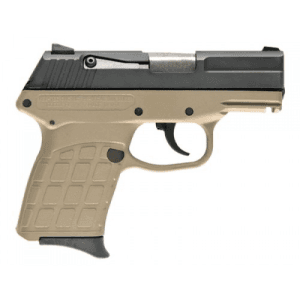 Keltec Pf-9 9mm 3.1" 7rd Blued/Tan Polymer Grips