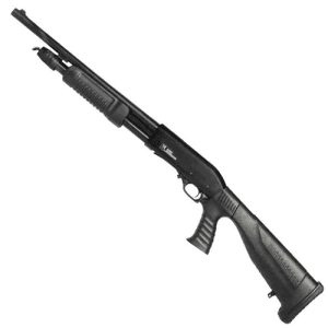 Iver Johnson Pas12pg 12 Gauge 3" 18" 4+1 Pump Shotgun - Black