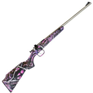 Keystone Crickett 22lr 16.1" Bolt Rifle - Muddy Girl / Stainless