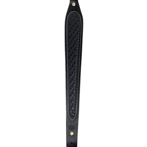 HUNTER COMPANY Cobra Black Leather Sling Basket Weave for Rifle