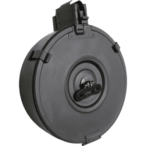 Iver Johnson Ak47 100rd Drum Mag - Black