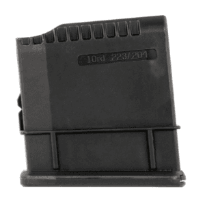 Howa Detachable Magazine Blk Poly 10rd 223rem/204 Ruger