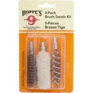 Hoppe's Brushkit 20 Gauge Shotgun, Phosphor Bronze 3pk
