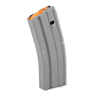 C-Products Duramag 30rd Body Limited To 10rd 223/5.56 Speed-Aluminum Org/Gry Magazine
