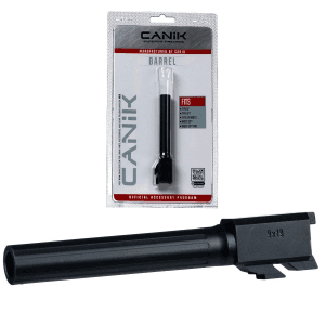 Canik Steel Drop In Barrel For Select Canik Pistols Full Size Fluted Black