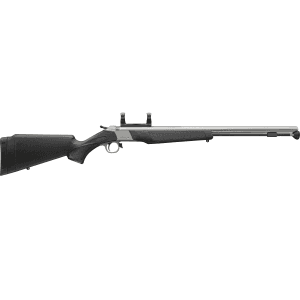 Cva Wolf V2 Muzzleloader - Ss/Black 50 Cal (Ism) Ambi Adj Stock Qrbpqr Breach Plug