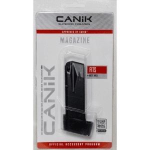Canik Mete Mc9 Handgun Magazine With Full Grip Extension Black 9mm Luger 15/Rd