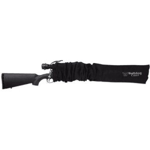 Bulldog Gun Socks Oversized Scoped Rifle 52" X 6" Black