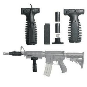 Fab-Defense Mako Group Quick Release Tactical Vertical Grips With Battery Storage