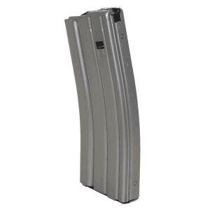C-Products Duramag Ar-15 Rifle Magazine Grey With Black Follower 5.56/.223/300blk 30/Rd