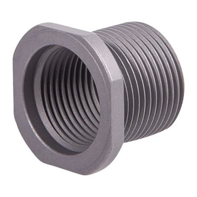 Precision Armament Thread Adapter 9/16-24 To 5/8-24 - Thread Adapter 9/16-24 To 5/8-24 Stainless Steel