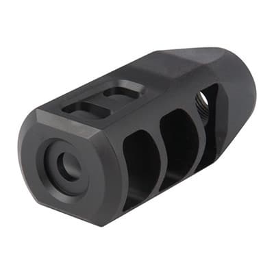 Precision Armament Ar-15  M11-Spr Muzzle Brake 22 Caliber - M11-Spr Muzzle Brake 22 Caliber 1/2-28 Ss Black