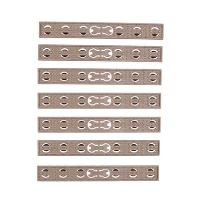 Ar-15 Keymod Flat Panel Cover Polymer - Flat Panel Cover Keymod Polymer Flat Dark Earth 5.5''''