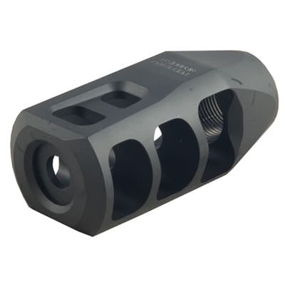 Precision Armament M11 Severe-Duty Muzzle Brake 6.5 Caliber - M11 Severe Duty Muzzle Brake 6.5 5/8-24 Ss Black