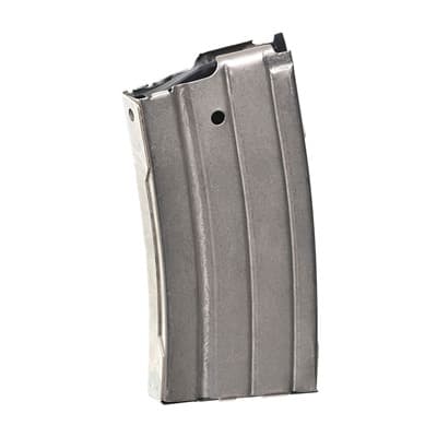 Pro Mag Ruger Mini-14a(R) Magazine .223 - Ruger Mini-14a(R) 20rd Magazine .223 Steel Nickel Plated