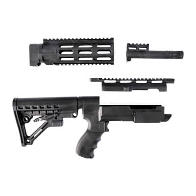 Pro Mag Archangel Ruger 10/22a(R) Conversion Stocks - 10/22a(R) Conversion Stock No Bayonet Polymer Black