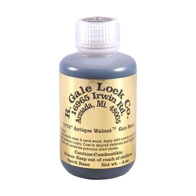 Gun Stock Stain - Antique Walnut Stain, 4 Oz.