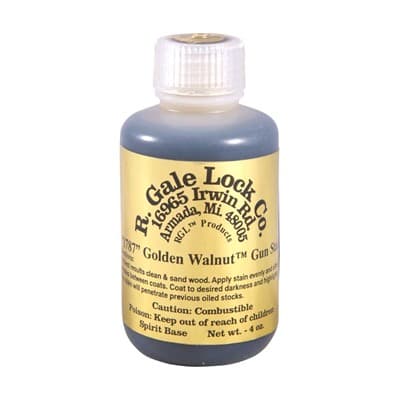Gun Stock Stain - 1787 Golden Walnut Stain, 4 Oz.