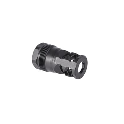 Primary Weapons Frc 223 Caliber Two-Port Compensator - Frc Flat 2-Port 223 Caliber 1/2''''-28 Threads Compensator