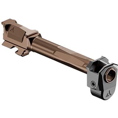 Radian Weapons Afterburner + Ramjet For Glock 48 - Ramjet Barrel W/Afterburner Micro Comp For Glock 48 - Bronze