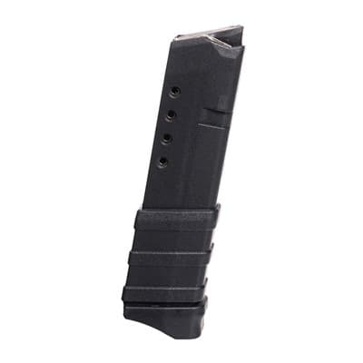Pro Mag Polymer Magazines 9mm For Glocka(R) 43 - Drum Magazine 10-Rd Polymer Black 9mm