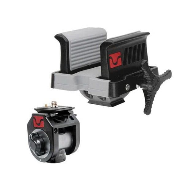 Bog DeathGrip Ultralite and Great Divide Tripod Head Combo for Sportier Rifles, Gray - 1137118