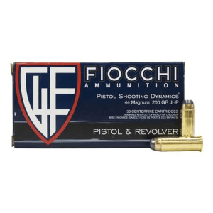 Fiocchi 44 Magnum 200gr SJHP Pistol Shooting Dynamics 50/Box
