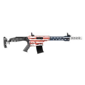 Citadel Boss-25 12 Gauge AR Style Semi Auto Shotgun with American Flag Finish