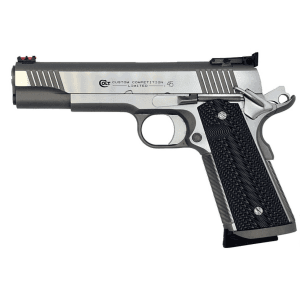 Colt Series 70 Custom Competition Handgun 45 ACP - 5.0"" - Brushed Stainless Steel