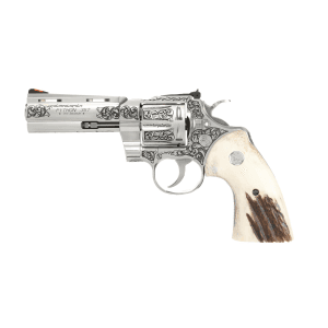 Colt Python .357 Magnum DA/SA Revolver - 4.25"" - Stainless/Blue PVD - 6rd