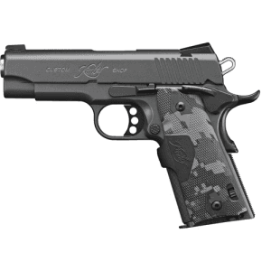 Kimber Pro Covert 1911 45 Acp 4" 7rd Pistol W/ Crimson Trace Lasergrips - Black / Urban Camo