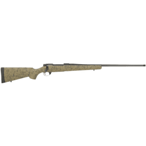 Howa M1500 Hs Precision 300 Win Mag 24" 3rd Bolt Rifle W/ Threaded Barrel - Green / Black