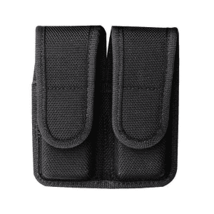 Bianchi Model 7302h Accumold Double Magazine Pouch, For Glock 20, 21, Hidden Snap, Black