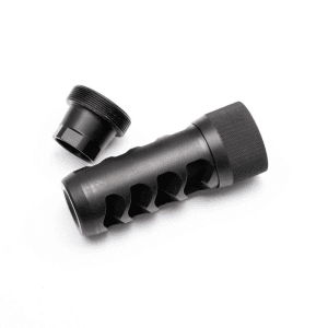 Area-419 Area 419 Sidewinder Magnum Self Timing Muzzle Brake 30 Cal Black Nitride 5/8-24