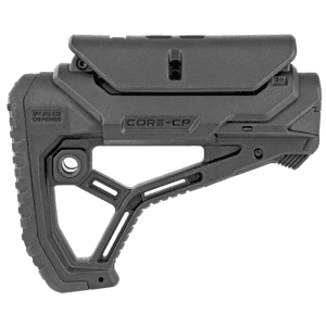 Fab-Defense Fab Defense Gl-Core Cp Buttstock With Adjustable Cheek-Rest For Milspec And Commercial Tubes Black