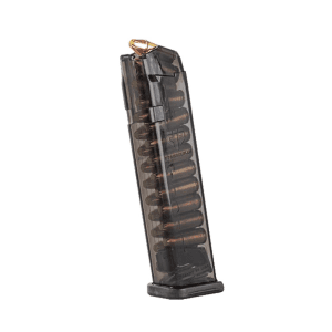 Elite-Tactical-Systems Elite Tactical Systems Carbon Smoke Glock 17 Handgun Magazine 9mm Luger 22/Rd