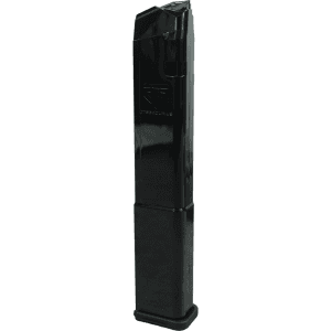 Elite-Tactical-Systems Elite Tactical Systems Carbon Smoke Gen 2 Handgun Magazine For Glock 17 9mm Luger 32/Rd Bulk