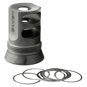 Banish 4581 30-Gold Muzzle Brake 5/8x24 Black