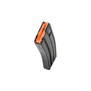 C-Products 10rd Body Limited To 5rd - .223/5.56 Duramag Ss - Black/Orange Magazine